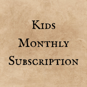 KIDS Monthly Mackinac Island Mail Club Subscription