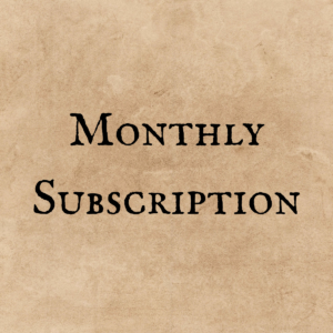 Adult Monthly Mackinac Island Mail Club Subscription